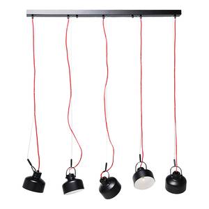 Hanglamp Fabbrica Dining Black metaal/ijzer - 5 lichtbronnen