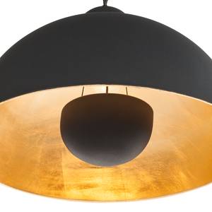 Hanglamp Irving zwart/goudkleurig 1 lichtbron