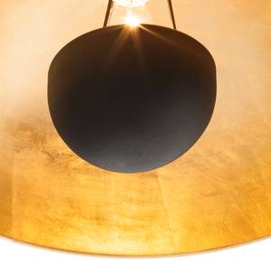 Lampada a sospensione Irving Nero/Color oro 1 luce