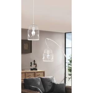 Hanglamp Kago Wit - Hoogte: 36 cm