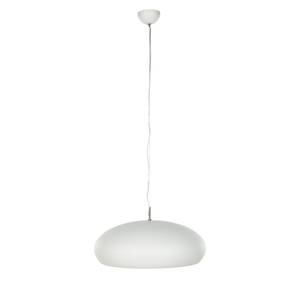 Hanglamp metaal - wit - 1 lichtbron