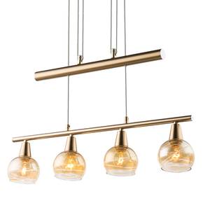 Suspension LED Lara Verre / Métal - 4 ampoules