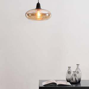 Hanglamp Lawrence glas/kunststof - 1 lichtbron