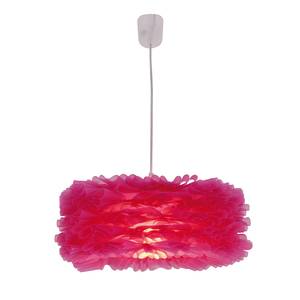 Hanglamp Marty kunststof roze 1 lichtbron