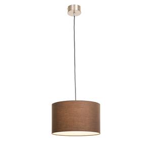 Suspension Modis Tissu / Fer - 1 ampoule - Marron