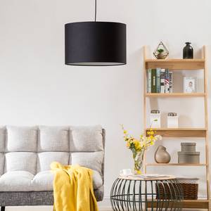 Suspension Modis Tissu / Fer - 1 ampoule - Noir