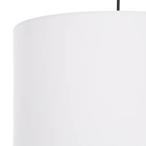 Hanglamp Modis geweven stof/ijzer - 1 lichtbron - Wit