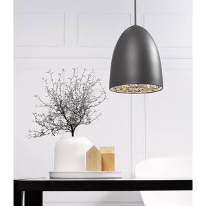 Lampada a sospensione Nexus 20 Metallo/Materiale plastico grigio 1 luce