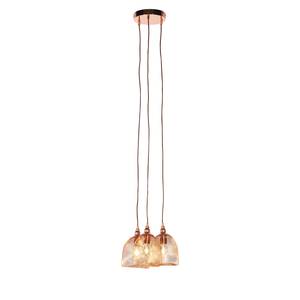 Suspension Norrmalm Cuivre 3 ampoules