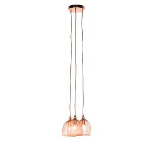 Hanglamp Norrmalm Trio koper 3 lichtbronnen