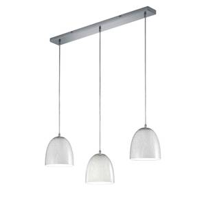 Hanglamp Ontario II glas/metaal - 3 lichtbronnen