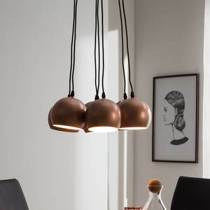 Hanglamp Pallino koper 7 lichtbronnen