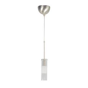 Hanglamp Peach 1 lichtbron mat nikkelkleurig