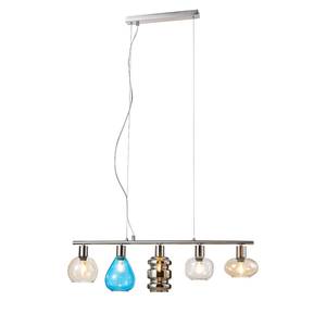 Suspension Pesaro Verre / Fer - 5 ampoules