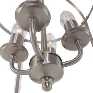 Hanglamp Pimpernel 4 lichtbronnen mat nikkelkleurig