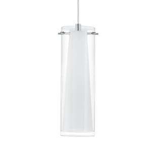 Suspension Pinto Verre opalin / Acier - 1