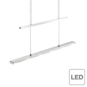 LED-Pendelleuchte Rack 2.0 Metall/Glas Silber