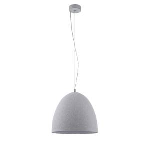 Hanglamp Sarabia staal - 1 lichtbron - Hoogte: 200 cm - Diameter lampenkap: 41 cm