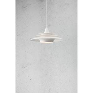 Suspension Saturn Métal Blanc 1 ampoule