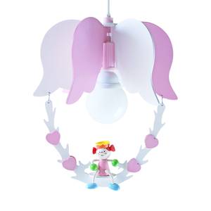 Suspension Balançoire et princesse Leia Bois 1 ampoule