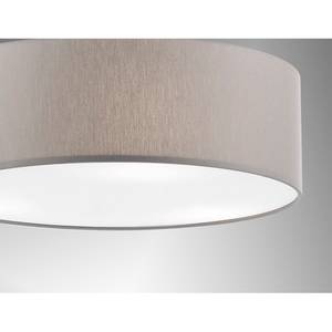 Lampada a sospensione Shade I Ferro/Tessuto - 3 luci - Beige / Marrone - Abat-jour diametro: 40 cm