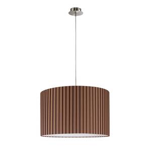 Suspension 1 ampoule Argenté 45 cm Rond SHINE LOFT