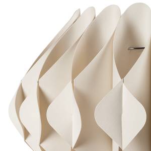 Lampada a sospensione Skulpa cotone / metallo - 1 luce - Bianco crema