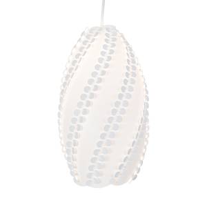 Suspension Snowy II tissu / matière synthétique - 1 ampoule