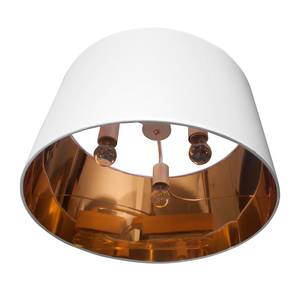 Hanglamp Solaris geweven stof/kunststof - 3 lichtbronnen - Wit