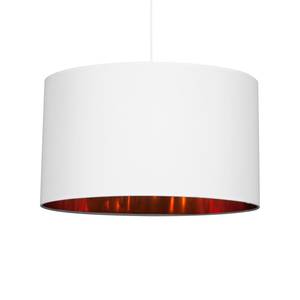 Hanglamp Solaris geweven stof/kunststof - 3 lichtbronnen - Wit