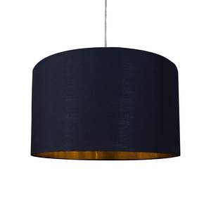 Suspension Solaris Tissu / Matière synthétique - 3 ampoules - Noir