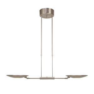 LED-Pendelleuchte Tamara 4-flammig Nickel matt