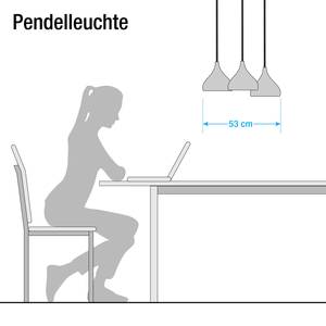 Pendelleuchte Tampere Trio Metall - 3-flammig