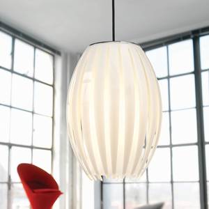 Hanglamp Tentacle kunststof/wit glas 1 lichtbron