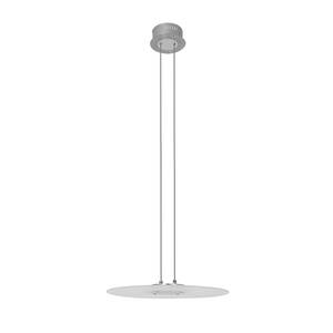 Pendelleuchte Thalassa Metall - Silber - 1-flammig