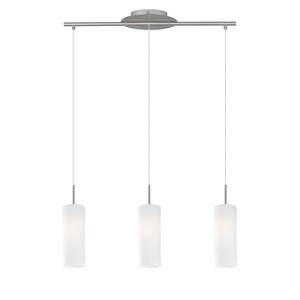 Hanglamp Troy Elegance II glas / staal - 3 lichtbronnen