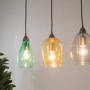 Hanglamp Cambo glas/ijzer - 4 lichtbronnen