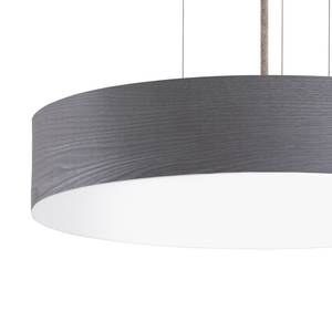 Suspension LED Veneli 1 ampoule - Frêne anthracite - Diamètre : 50 cm