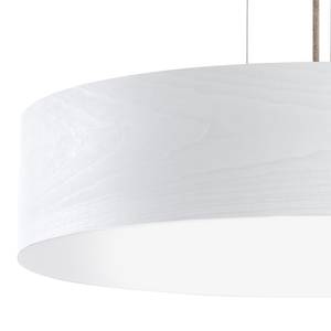 Suspension LED Veneli 1 ampoule - Frêne blanc - Diamètre : 70 cm