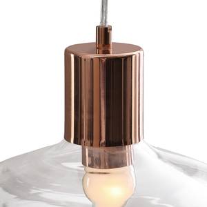 Hanglamp Waco glas/ijzer - 1 lichtbron