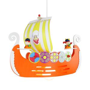 Hanglamp Vikingschip hout 1 lichtbron