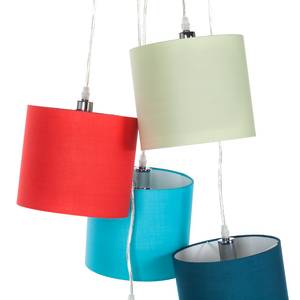 Lampada a sospensione Zalia Quintett Multicolore 5 luci