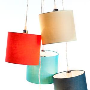 Hanglamp Zalia Quintett meerkleurig 5 lichtbronnen