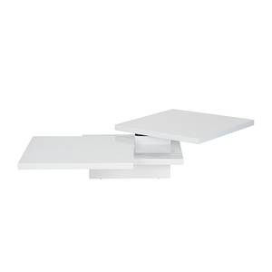 Tavolino da salotto Perfect estensibile - Bianco lucido - Superficie lucida