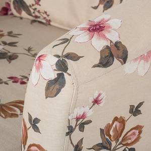 Poltrona Philipp Tessuto floreale - Beige