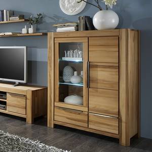 Highboard Pia I geolied massief kernbeukenhout