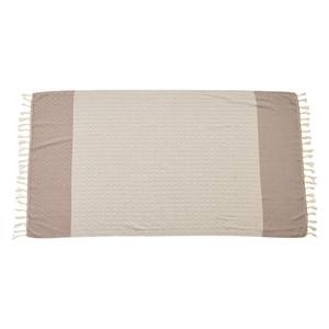 Plaid Anitli Coton - Marron