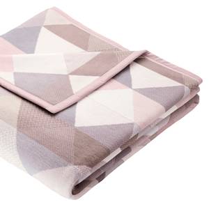 Plaid Art Abstracts II Tissu - Rose / Gris