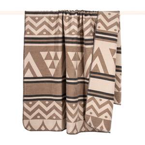 Plaid Cape Tissu - Beige