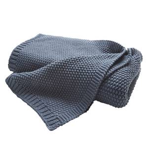 Plaid Cosy Luxury Tissu - Bleu lagon